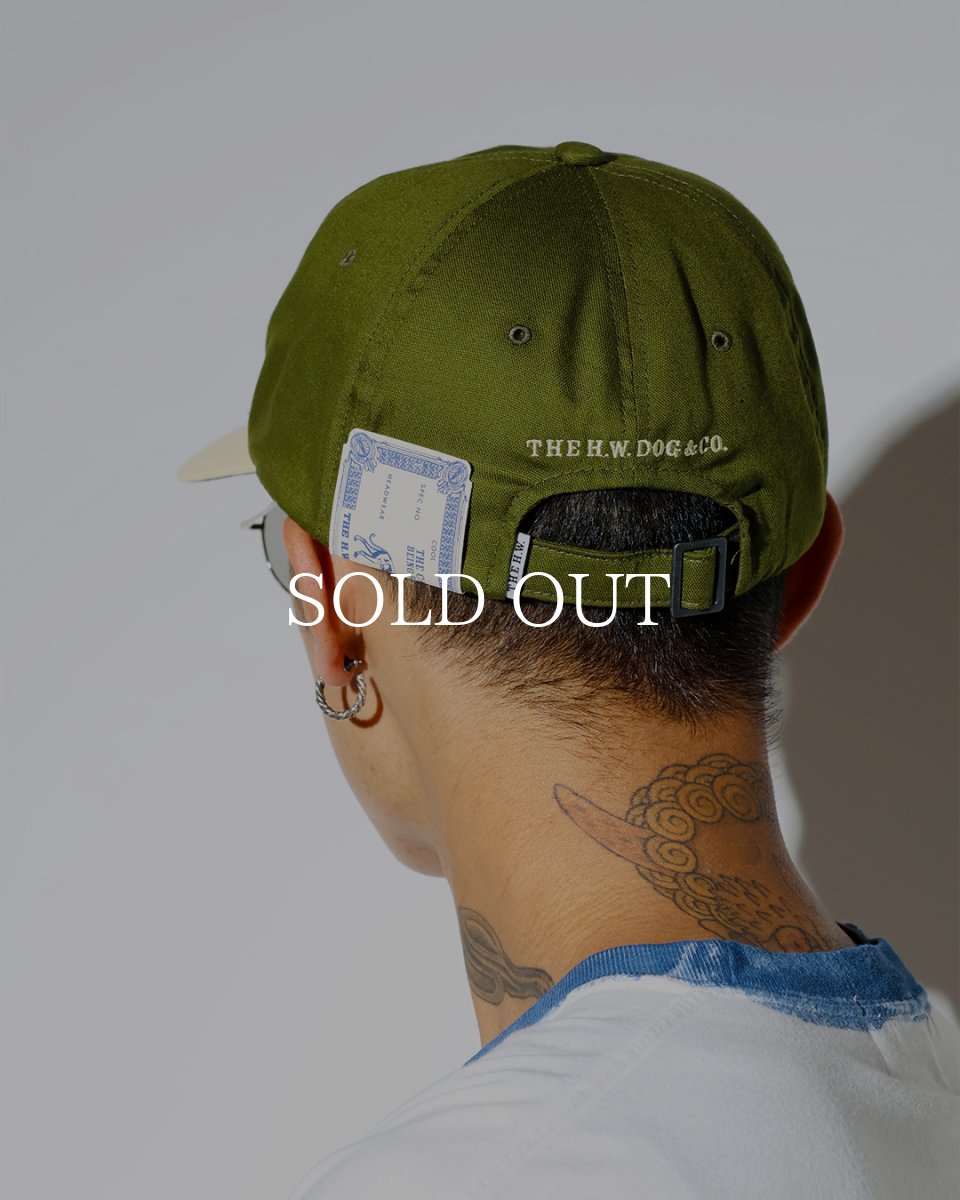 画像17: THE H.W.DOG&CO.  BIG BRIM M CAP (17)