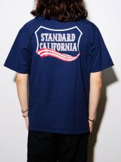 画像3: STANDARD CALIFORNIA  SD Heavyweight Shield Logo T July 4th (3)