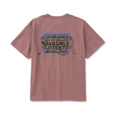 画像11: CALEE  GARMENT DYE GIRLS LOGO POCKET TEE ＜NATURALLY PAINT DESIGN＞ (11)