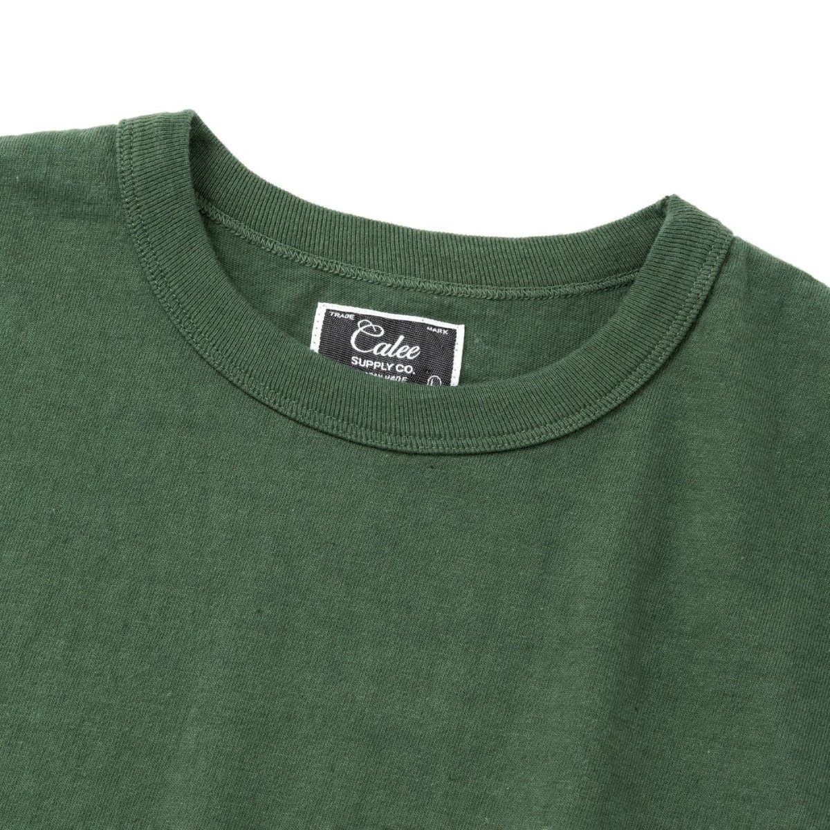 画像11: CALEE  GARMENT DYE CALEE LOGO TEE (11)