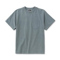 画像8: CALEE  GARMENT DYE GIRLS LOGO POCKET TEE ＜NATURALLY PAINT DESIGN＞ (8)