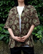 画像6: exodus brand  BUDS PAISLEY HAWAIIAN SHIRT (6)