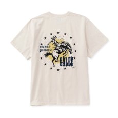 画像1: CALEE  GARMENT DYE IRON HORSE TEE   (1)