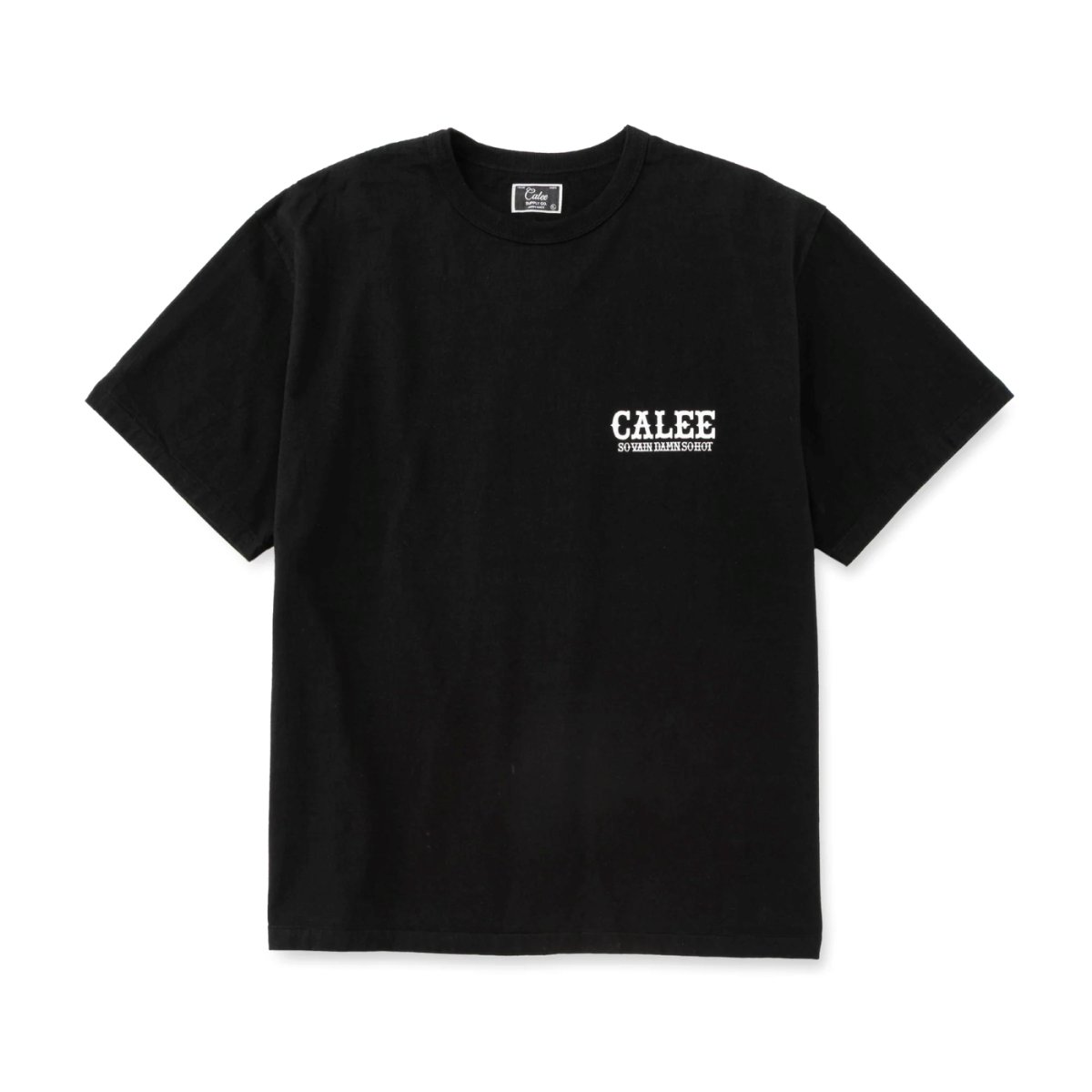画像6: CALEE  GARMENT DYE CALEE LOGO TEE (6)