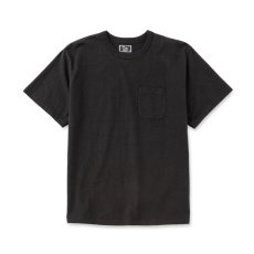 画像2: CALEE  GARMENT DYE GIRLS LOGO POCKET TEE ＜NATURALLY PAINT DESIGN＞ (2)