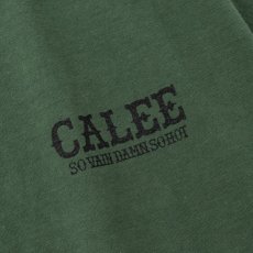 画像12: CALEE  GARMENT DYE CALEE LOGO TEE (12)