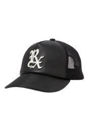 画像1: ANTIDOTE BUYERS CLUB   Sheep Leather 5 Panel Mesh Cap (1)