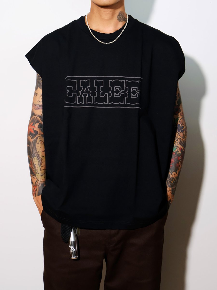 画像2: CALEE  CALEE LOGO N/S TEE (2)