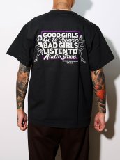 画像4: CALEE  GARMENT DYE GIRLS LOGO POCKET TEE ＜NATURALLY PAINT DESIGN＞ (4)