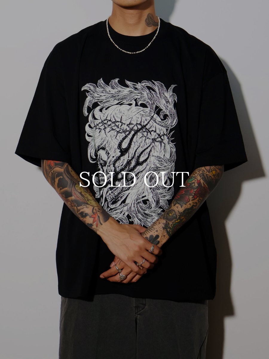 画像3: ANTIDOTE BUYERS CLUB   Pima Cotton S/S Tee (Leaf Skull) (3)