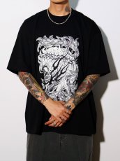 画像2: ANTIDOTE BUYERS CLUB   Pima Cotton S/S Tee (Leaf Skull) (2)
