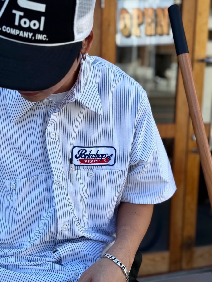 画像12: PORKCHOP GARAGE SUPPLY  PCP WAPPEN WORK SHIRT (12)