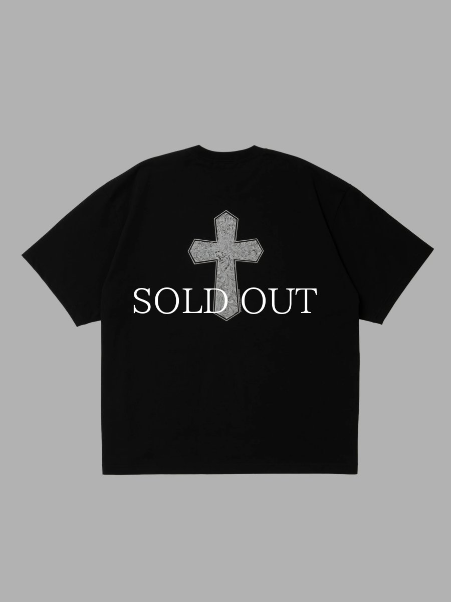 画像2: ANTIDOTE BUYERS CLUB   Pima Cotton S/S Tee (Leaf Skull) (2)