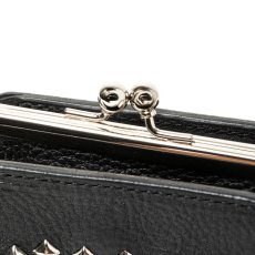 画像5: CALEE  STUDS LEATHER INTERNAL FLEX FRAME TYPE MULTI WALLET (5)