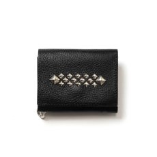 画像1: CALEE  STUDS LEATHER MULTI WALLET (1)