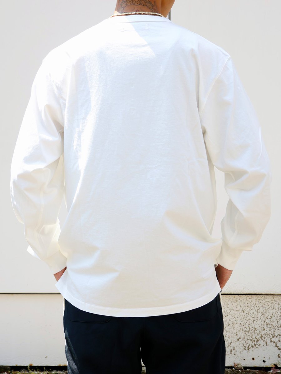 画像3: nonnative  TROOPER L/S HENRY NECK TEE COTTON JERSEY (3)
