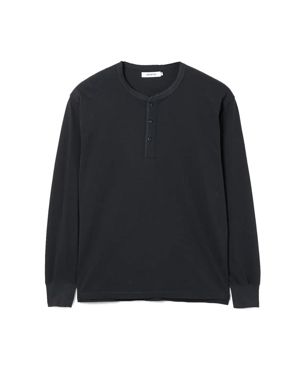 画像4: nonnative  TROOPER L/S HENRY NECK TEE COTTON JERSEY (4)
