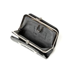 画像7: CALEE  STUDS LEATHER INTERNAL FLEX FRAME TYPE MULTI WALLET (7)