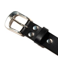 画像2: CALEE  PLANE LEATHER NARROW BELT (2)