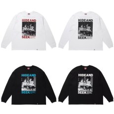 画像1: HideandSeek  Burn L/S Tee(Loose Fit) (1)
