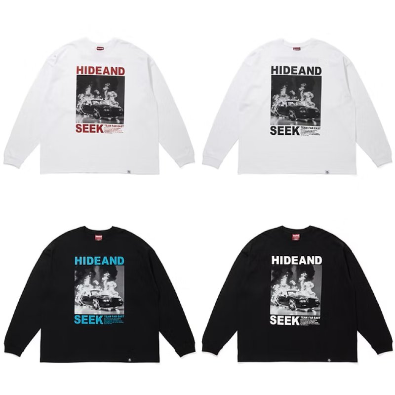 HideandSeek Burn L/S Tee(Loose Fit) HT-070526 公式通販