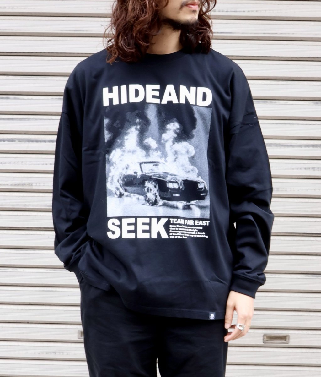 画像3: HideandSeek  Burn L/S Tee(Loose Fit) (3)