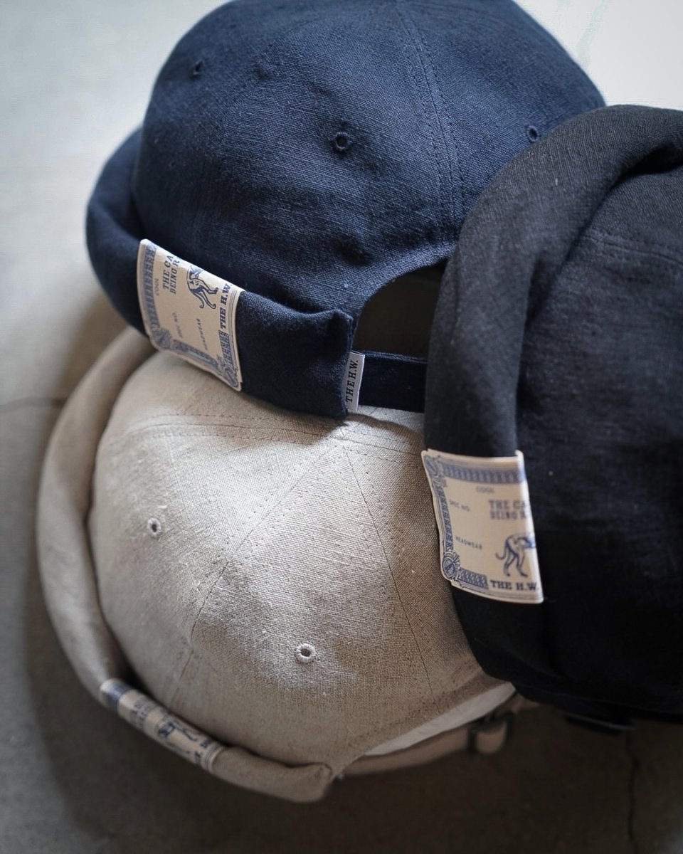 画像24: THE H.W.DOG&CO.  LINEN CANVAS ROLL CAP (24)
