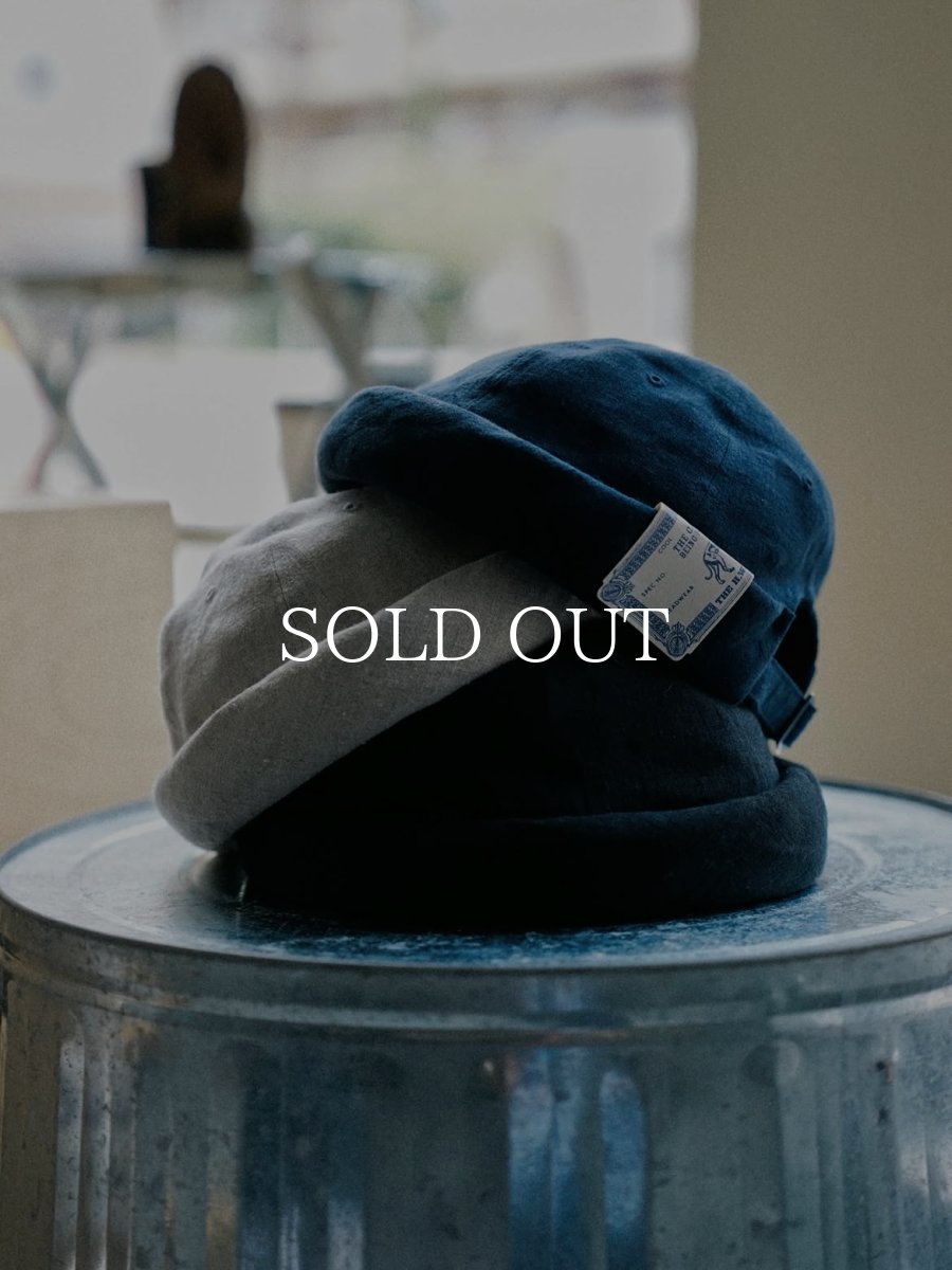 画像24: THE H.W.DOG&CO.  LINEN CANVAS ROLL CAP (24)