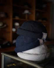 画像23: THE H.W.DOG&CO.  LINEN CANVAS ROLL CAP (23)
