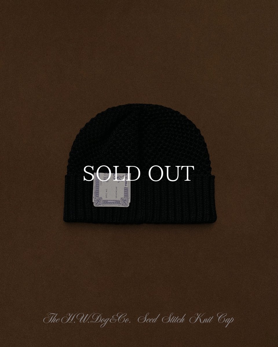 画像13: THE H.W.DOG&CO.  SEED STITCH KNIT CAP (13)