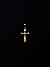 画像2: ANTIDOTE BUYERS CLUB   Engraved Tiny Cross Pendant (2)