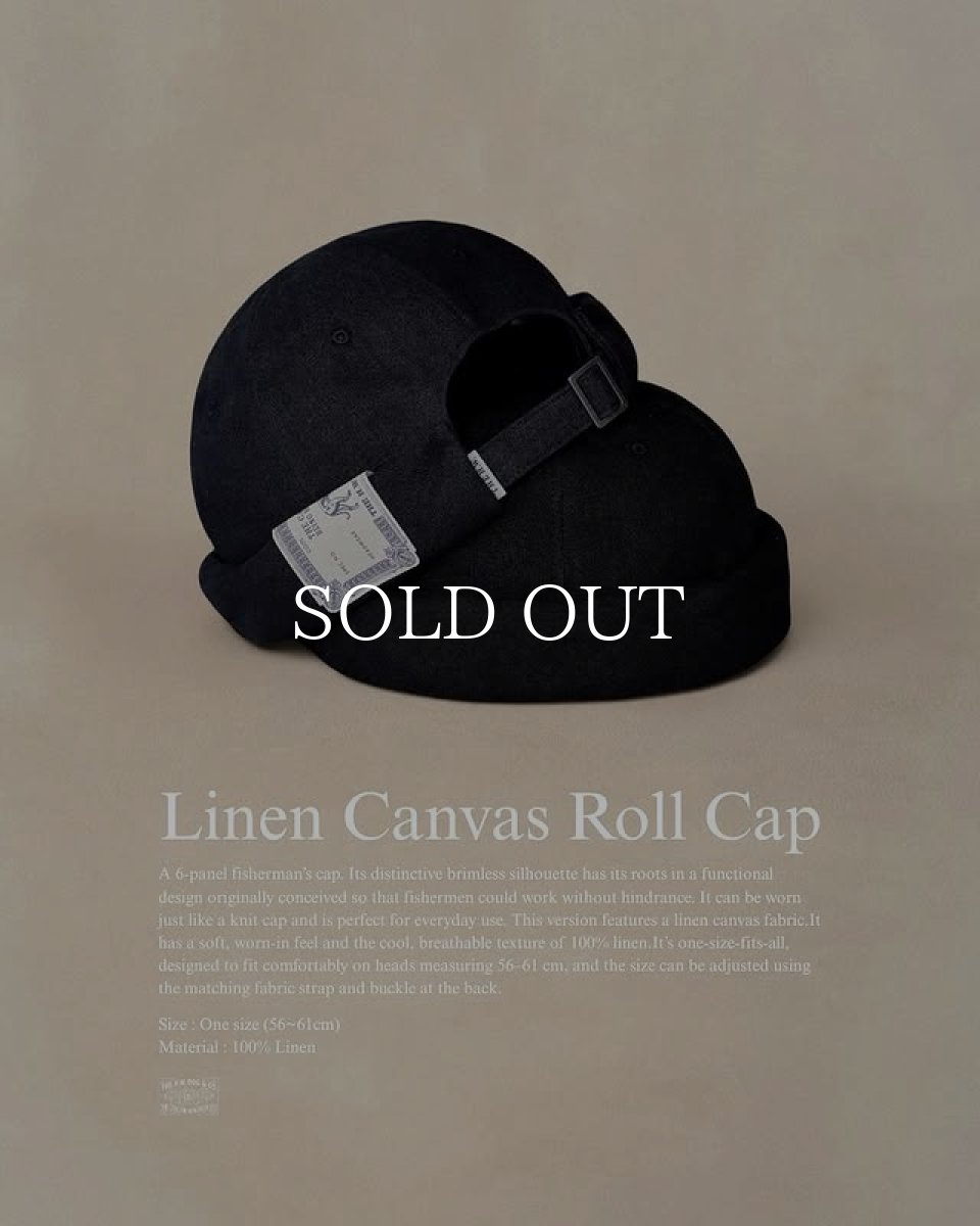 画像18: THE H.W.DOG&CO.  LINEN CANVAS ROLL CAP (18)