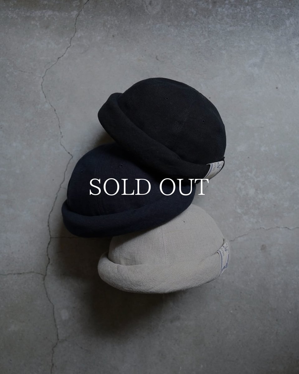 画像20: THE H.W.DOG&CO.  LINEN CANVAS ROLL CAP (20)