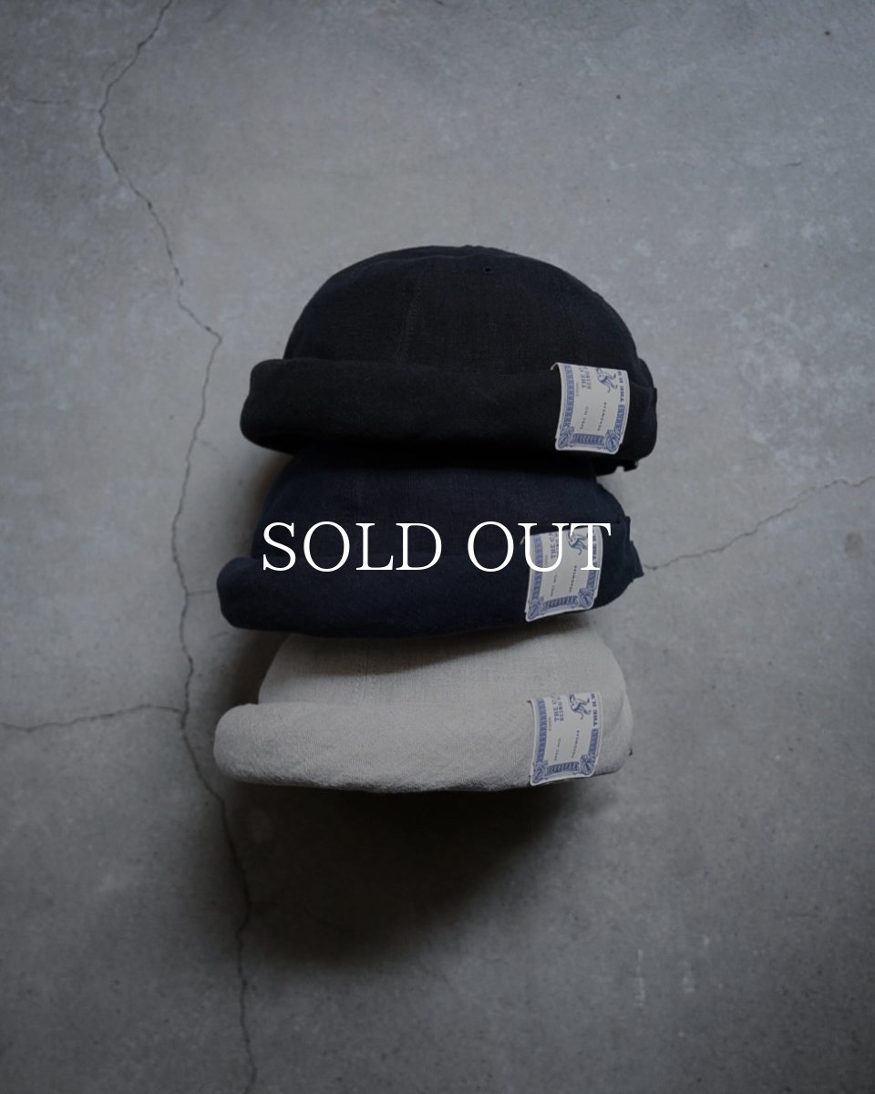 画像19: THE H.W.DOG&CO.  LINEN CANVAS ROLL CAP (19)