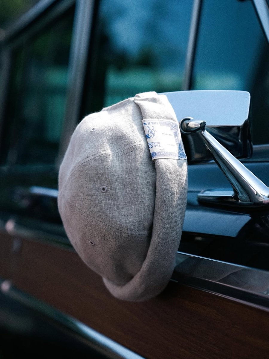 画像26: THE H.W.DOG&CO.  LINEN CANVAS ROLL CAP (26)