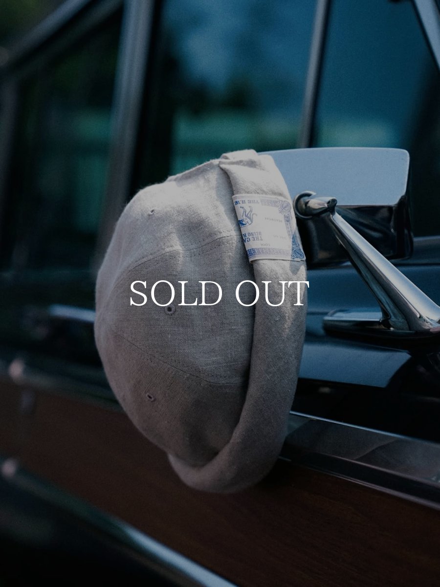 画像25: THE H.W.DOG&CO.  LINEN CANVAS ROLL CAP (25)