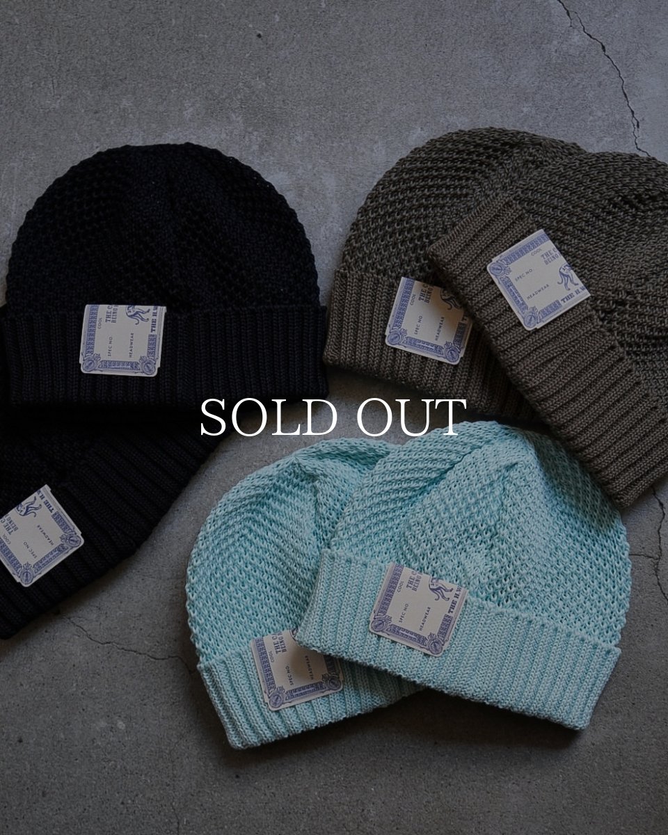 画像22: THE H.W.DOG&CO.  SEED STITCH KNIT CAP (22)