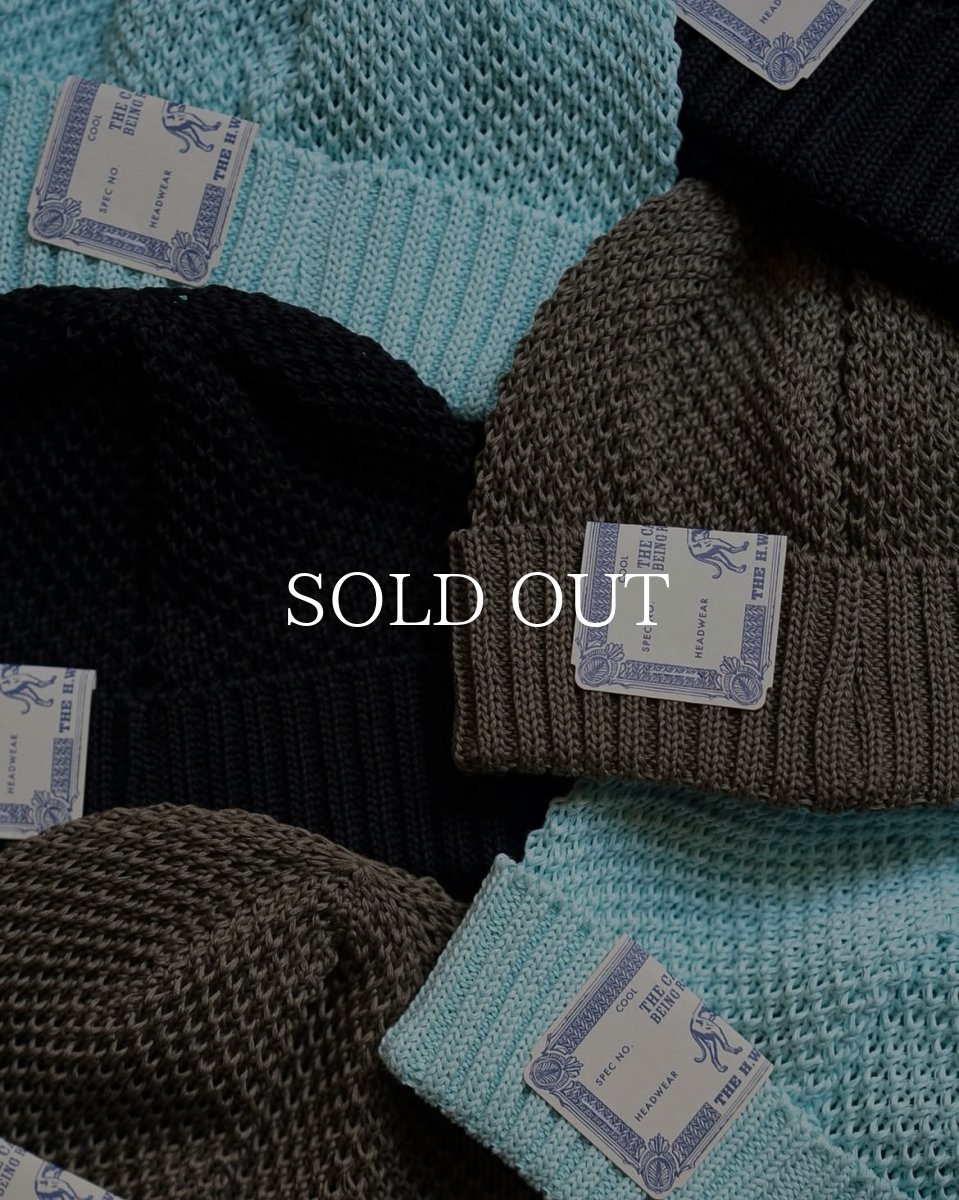画像23: THE H.W.DOG&CO.  SEED STITCH KNIT CAP (23)
