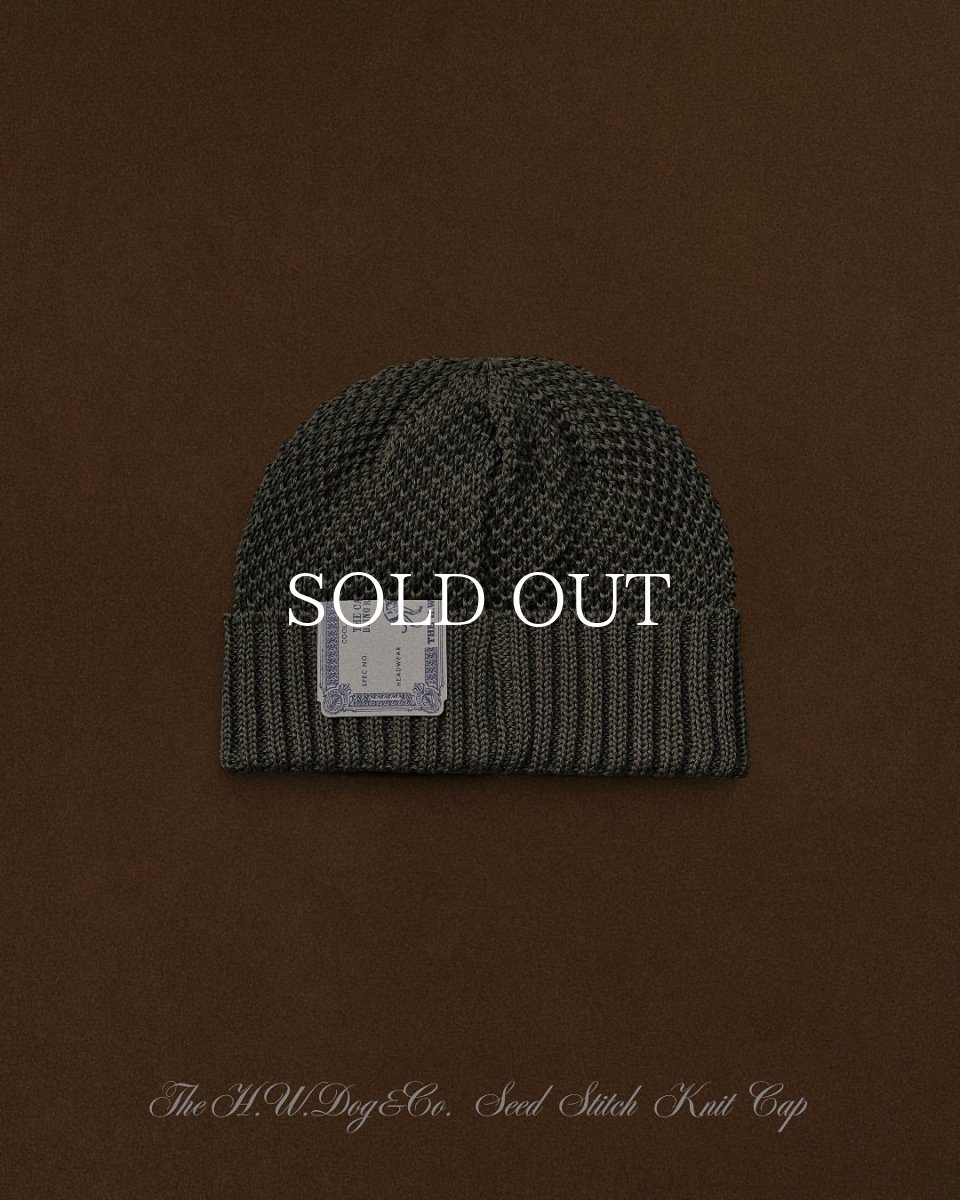 画像14: THE H.W.DOG&CO.  SEED STITCH KNIT CAP (14)