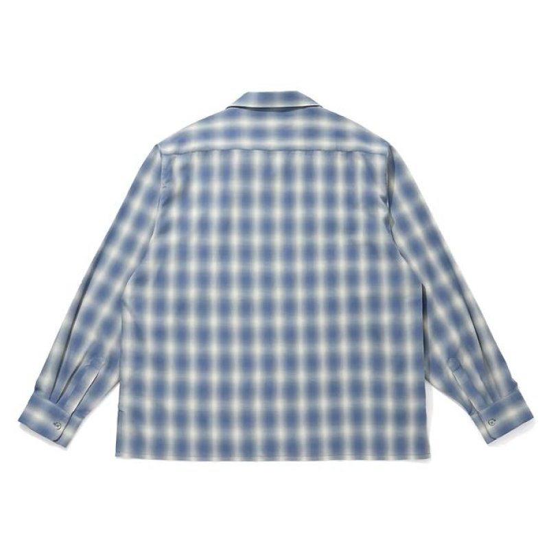人気完売品◎Hide and Seek OMBRE CHECK長袖シャツ XL HideandSeek Ombre Check L/S Shirt(26aw) HS-070326 公式通販