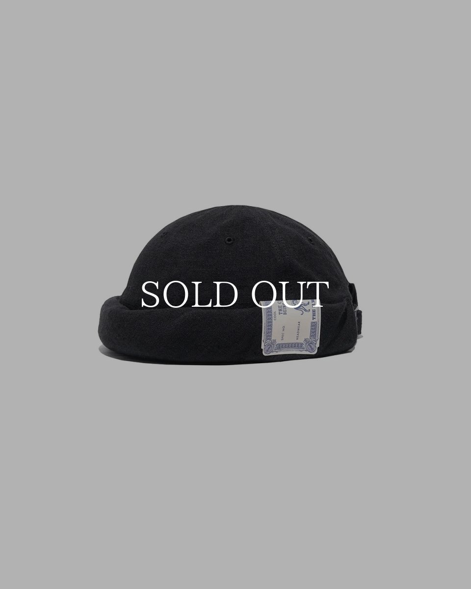 画像4: THE H.W.DOG&CO.  LINEN CANVAS ROLL CAP (4)