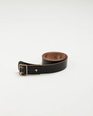 画像1: ANACHRONORM  DOUBLE PIN LEATHER BELT (1)
