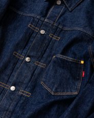 画像3: ANACHRONORM  FRONT TUCK DENIM JACKET (3)