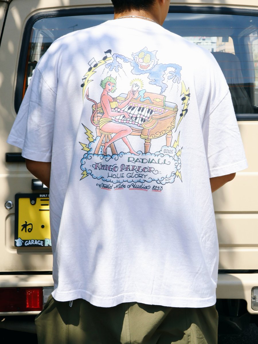 画像5: RADIALL  HAMMOND - CREW NECK T-SHIRT S/S (5)