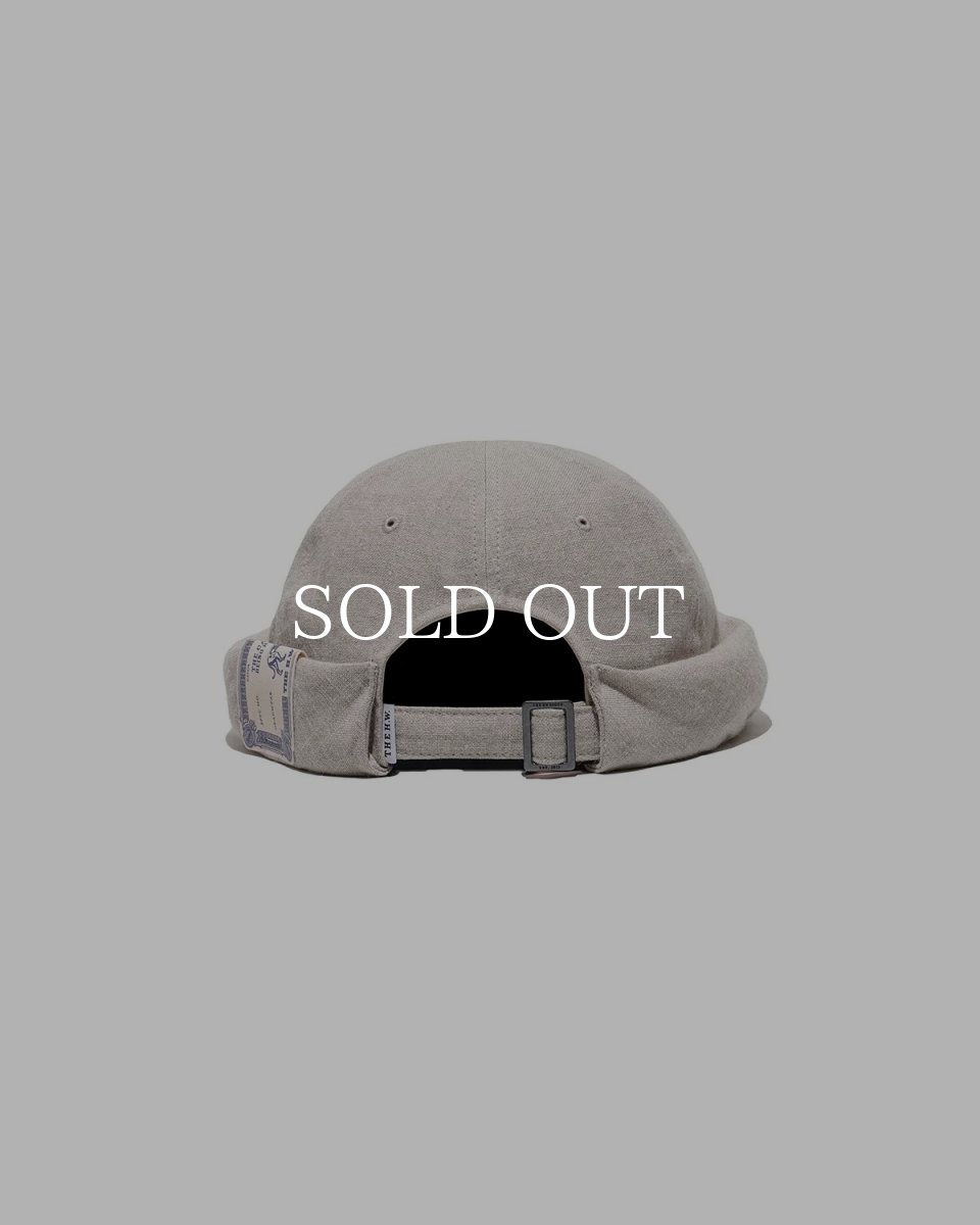 画像10: THE H.W.DOG&CO.  LINEN CANVAS ROLL CAP (10)