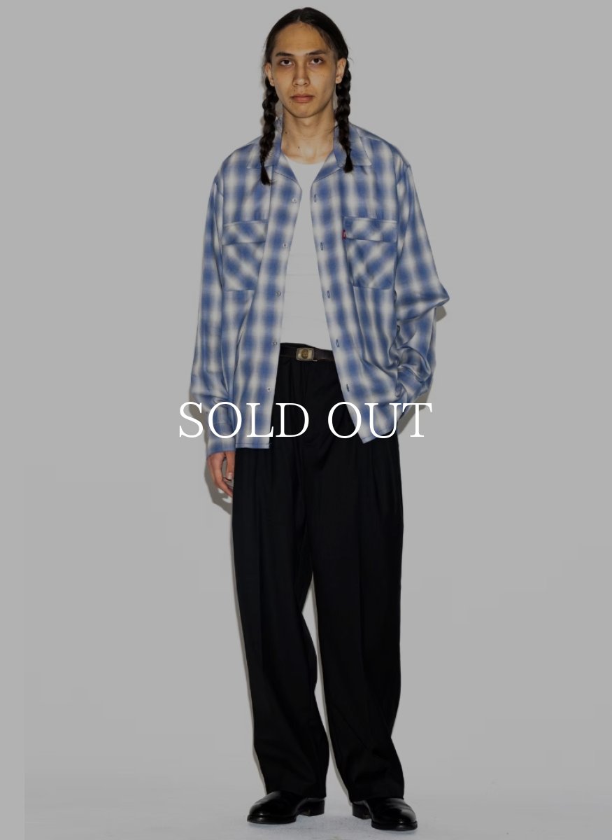 画像7: HideandSeek  Ombre Check L/S Shirt(26aw) (7)