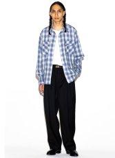 画像7: HideandSeek  Ombre Check L/S Shirt(26aw) (7)