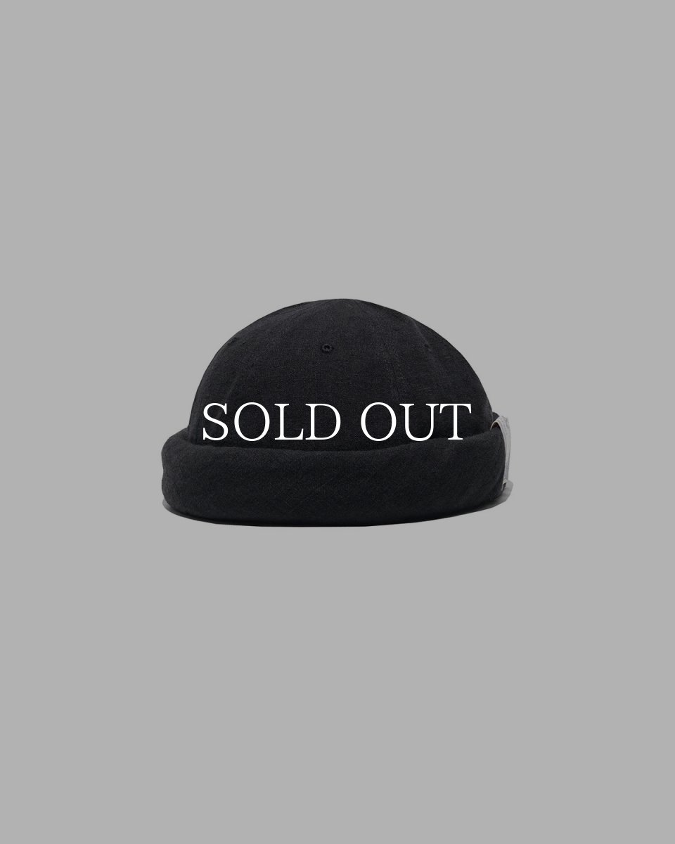 画像1: THE H.W.DOG&CO.  LINEN CANVAS ROLL CAP (1)