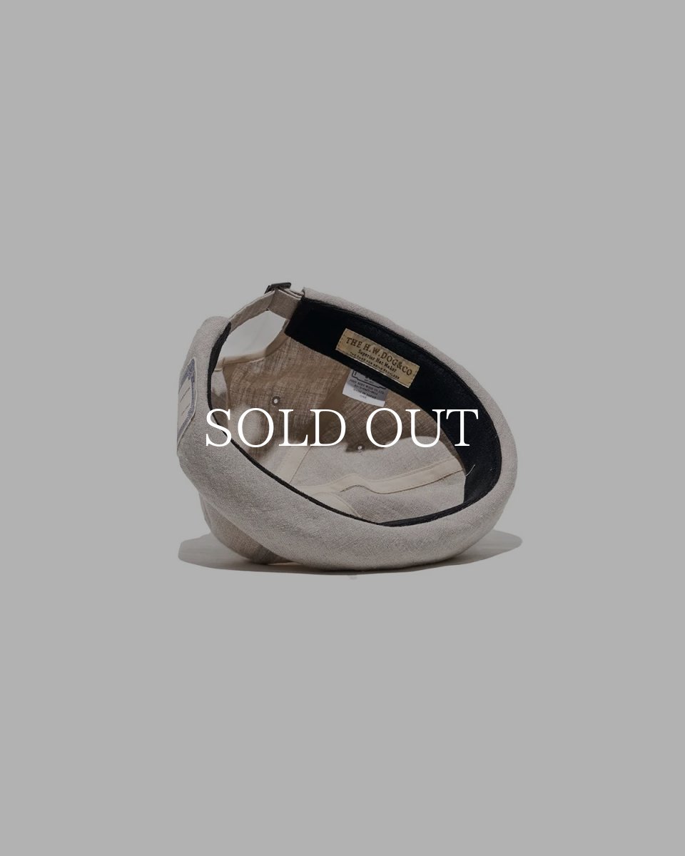 画像11: THE H.W.DOG&CO.  LINEN CANVAS ROLL CAP (11)