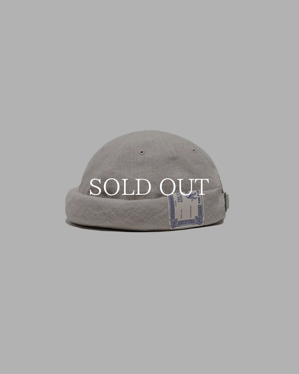 画像9: THE H.W.DOG&CO.  LINEN CANVAS ROLL CAP (9)